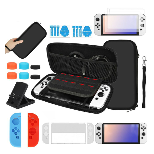 נינטדנו - ערכת אביזרים - NINTENDO SWITCH V2 PROTECTIVE KIT 12 IN 1