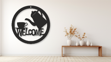 Welcome קנקן וכוס