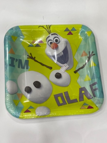 צלחות נייר פרוזן 8 יח