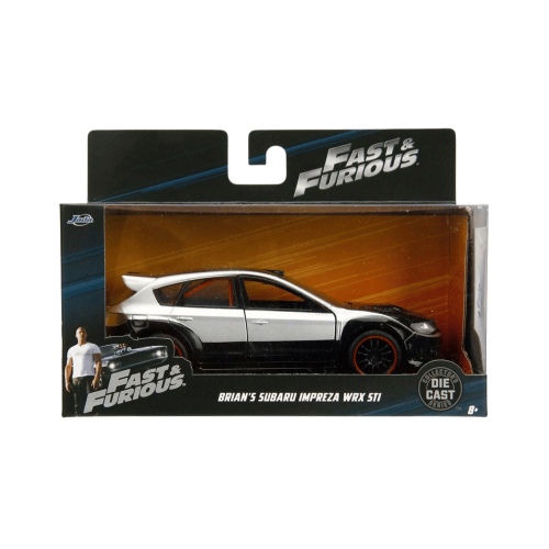 ג'אדה מהיר ועצבני - דגם מכונית  סובארו - 1:32 JADA FAST FURIOUS BRIAN'S SUBARU IMPREZA WRX STI