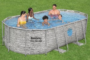 בריכה אובלית אולטרה 427X250X100 56714 מבית BESTWAY