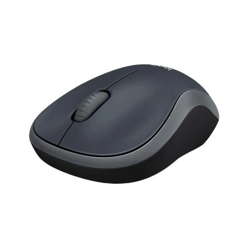 עכבר Logitech M185 אלחוטי בגוון אפור