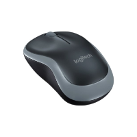 עכבר אלחוטי Logitech M185 צבע שחור/אפור