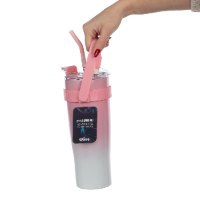 כוס תרמי לדרך 1100 מ"ל עם קש