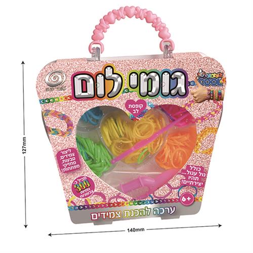 $$מיני סט גומי לום לב כ300יח