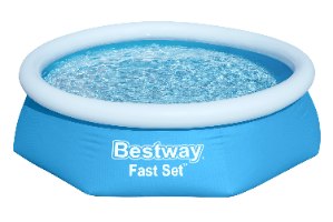 בריכה משפחתית עגולה FAST (244X61 סמ) 57450 מבית BESTWAY