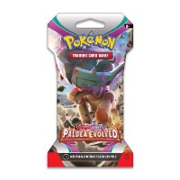 קלפי פוקימון חבילה מוסלבת Pokemon TCG Scarlet & Violet Paldea Evolved Sleeved Booster Pack