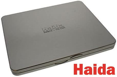 Haida Metal Box 150*170mm קופסת מתכת מרופדת לאחסון פילטרים 150x170