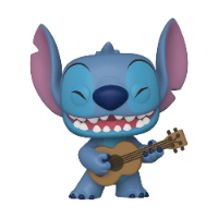 פופ לילו וסטיץ - סטיץ עם יוקללי - Funko Pop Disney Lilo & Stitch - Stitch with Ukelele #1044