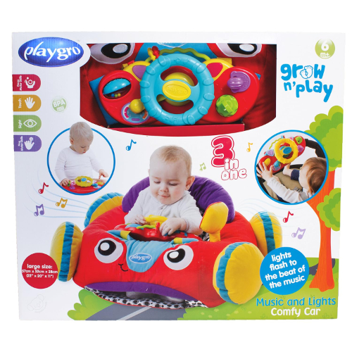 פלייגרו - מטוס קומפי אורות וצלילים - Playgro 187627