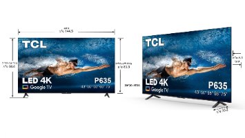 מסך “65 TCL 4K 65P635 LED SMART
