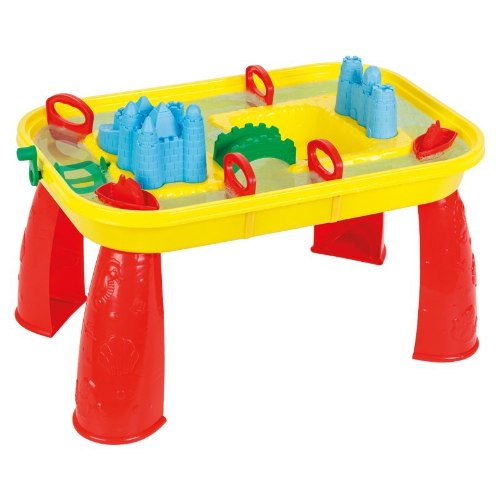 שולחן פעילות | שולחן לילדים מפלסטיק | שולחן חול מים מפואר | מידה 38*58*38 ס"מ Pilsan