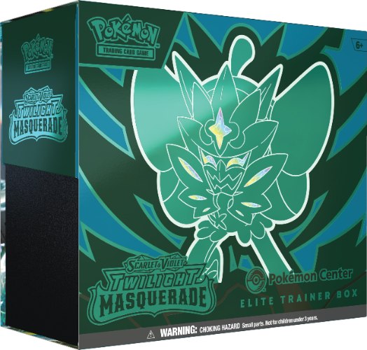 קלפי פוקימון אליט טריינר Pokémon TCG Twilight Masquerade SV06 ETB Elite trainer box