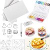 ערכה עם צורת ריבוע - ערכת ציור קסם בתלת מימד – DIY Magic Puffy Paint