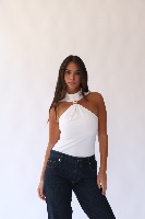 חולצת מוניקה- ורוד בייבי