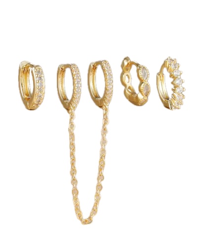 Alina Set Earrings Gold