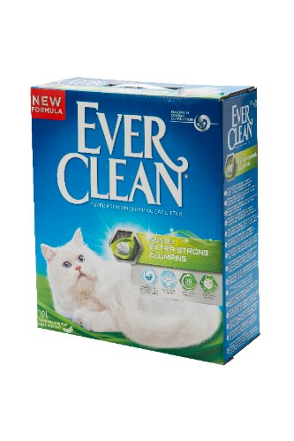חול מתגבש לחתולים אברקלין ירוק 10 ליטר 8.3 ק"ג - EVER CLEAN EXTRA SCENTED 8.3 KG