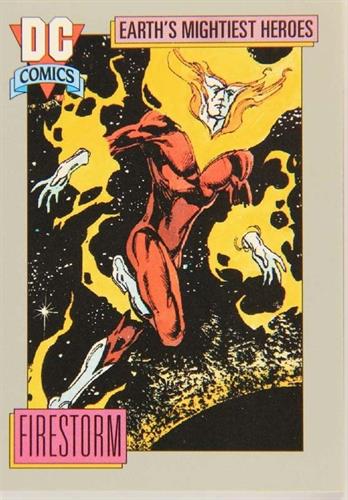 קלף בודד די.סי קומיקס DC Comics - Hudson Nuclear Power Plant - Earth's Mightiest Heroes - 50