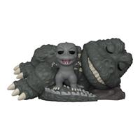 בובת פופ 6 אינץ' גודזילה ישן עם מינילה - Funko Pop Super Sleeping Godzilla with Minilla #1954