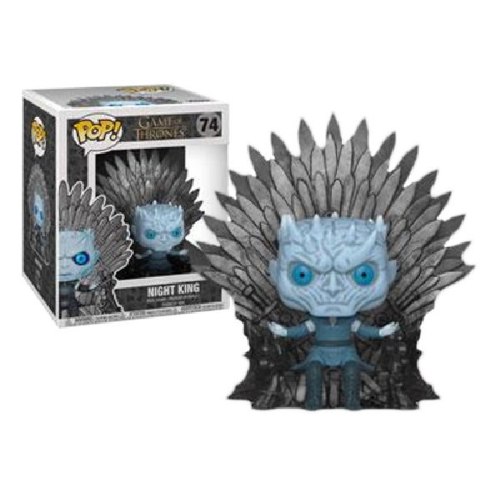 בובת פופ 74# Funko POP:! Deluxe: GOT -Night King Sitting on Throne