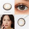 Candy Brown 321 - עדשות מגע צבעוניות בפטנט חדשני למראה טבעי