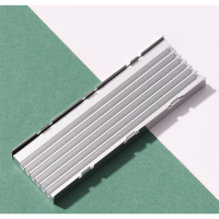 גוף קירור מאלומיניום צבע שחור SSD 2280 M.2 NVMe HeatSink