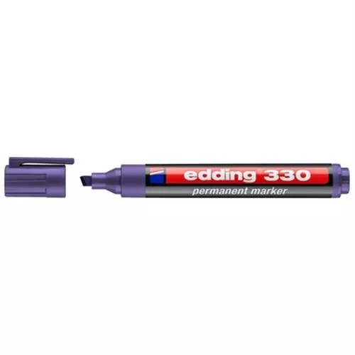 טוש פרמננט 330 טיפ קטום 1-5 מ"מ סגול אדינג edding