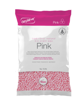 שעוות פתיתים מתקלפת וורודה PINK 1Kg דפילב DEPILEVE