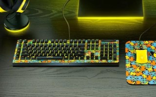 מקלדת גיימינג מכנית חוטית Razer BlackWidow V4 X Pokémon Kanto Starters Edition – תמונה 5