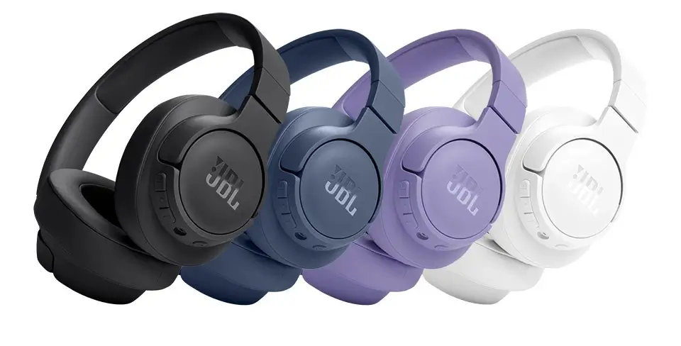 JBL TUNE T720 BT אוזניות בלוטוס צבע שחור