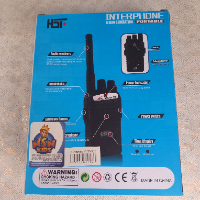 מכשיר קשר ווקי טוקי  שחור - INTERPHONI  JQ220-6C2