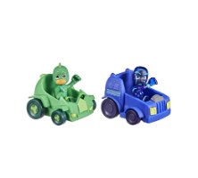 כוח פיג’יי PJ Masks Gekko vs Night Ninja racers are ready