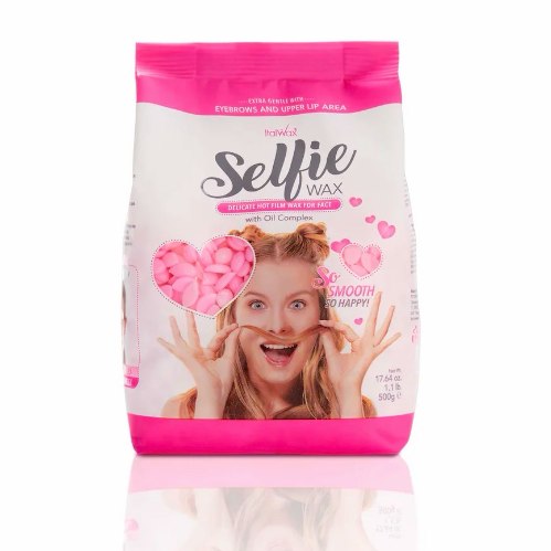 שעווה מתקלפת פתיתים 500 גרם–סלפי ורודה- ItalWax