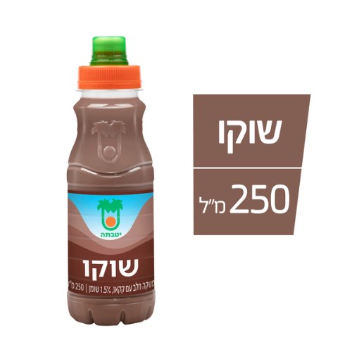 שוקו משקה חלב עם קקאו-250 מ"ל