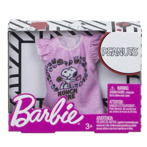ברבי - ביגוד- חולצת סנופי ורודה - Barbie FPW52