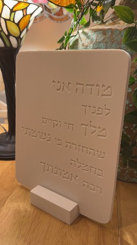 בלוק בטון משגע "מודה אני"