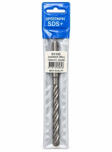 מקדח לפטישון ⁦SPEEDMAN SDS+⁩ – ⁦9×160⁩ מ״מ