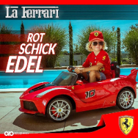אוטו ממונע 12V פרארי מקורי - RASTAR FERRARI FXXK