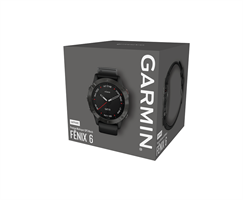 שעון דופק Garmin Fenix 6 Sapphire Gray / Black