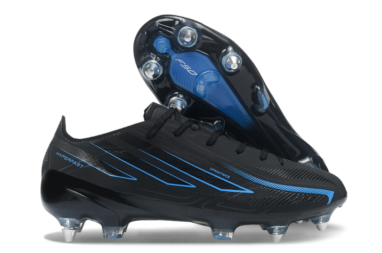 נעלי כדורגל אדידס Adidas F50 Hyperfast Elite שחור כחול
