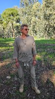 חולצת Desert Layers – קפוצ'ון אוברסייז פרנץ' טרי