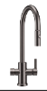 גרפיט - ברז מטבח משולב מערכת מים חמים וקרים PRIME AQUA ONE מבית ניגא