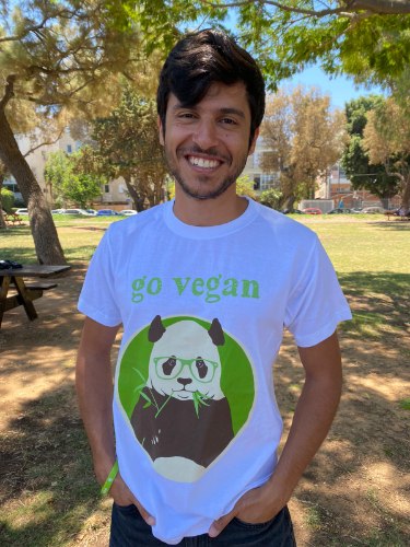 חולצת Go Vegan