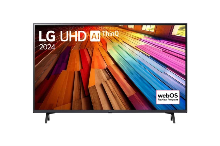 טלוויזיה חכמה 75 אינץ' ברזולוציית 4K LG UHD דגם 75UT80006LA