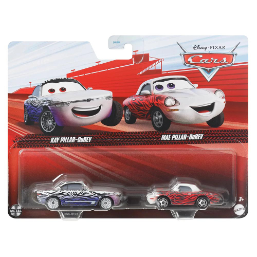 מכוניות פיקסאר - מכוניות זוגי דיסני - DISNEY PIXAR CARS Kay Pillar-Durev and Mae Pillar DureV