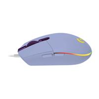 עכבר גיימינג Logitech G203 Lightsync RGB צבע סגול