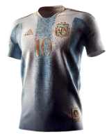 חולצת קונספט ארגנטינה MESSI 10 (מידה S)