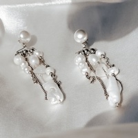 Rene Earrings Silver