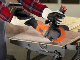 Black+Decker BCG6L8D1S-QW – מטחנת דיסק נטענת עם ביצועים יציבים.