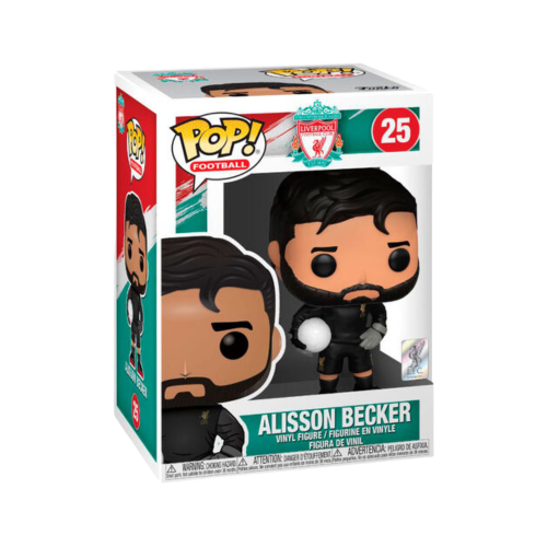 פופ כדורגל ליברפול - אליסון בקר - Funko Pop Football Liverpool Alisson Becker #25